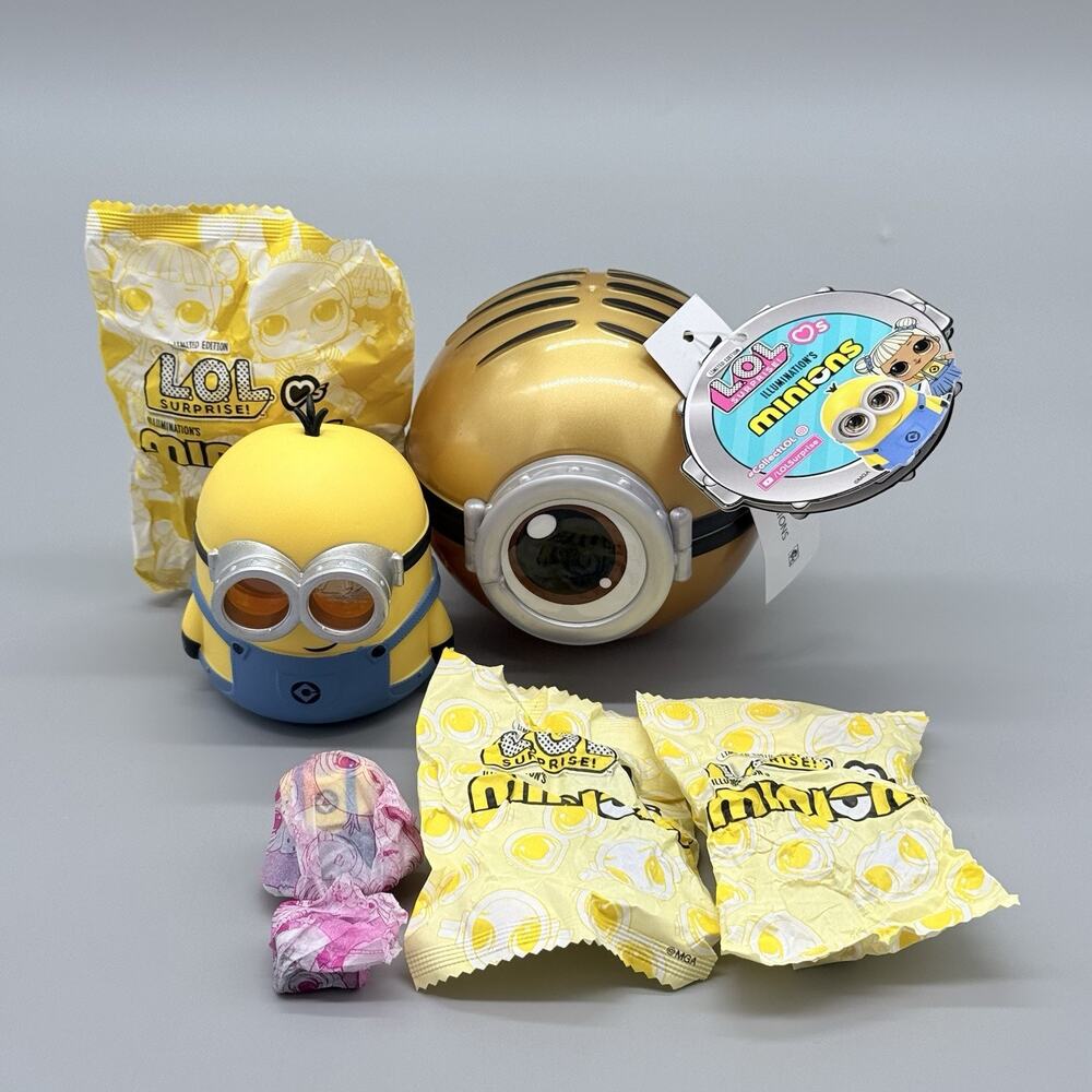 LOL Surprise Minions Minion Figure Dress-Up Collection Unopened Accessories